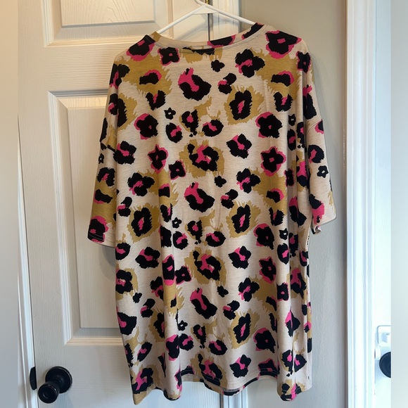 Women’s oversized leopard tshirt size XL - Picture 4 of 6